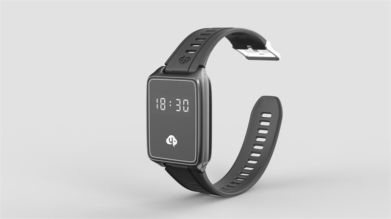 脈搏檢測(cè)手環(huán)產(chǎn)品外觀設(shè)計(jì)，智能電子設(shè)備工業(yè)設(shè)計(jì)案例