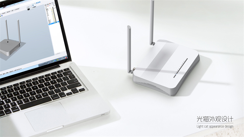 光貓產(chǎn)品設(shè)計(jì)，光纖轉(zhuǎn)換器外觀工業(yè)設(shè)計(jì)